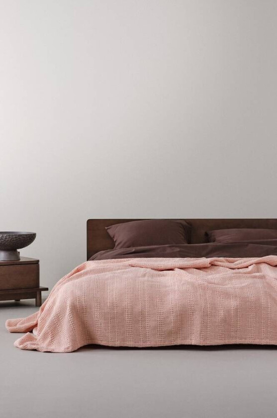 sengeteppe - enkeltseng Rosa