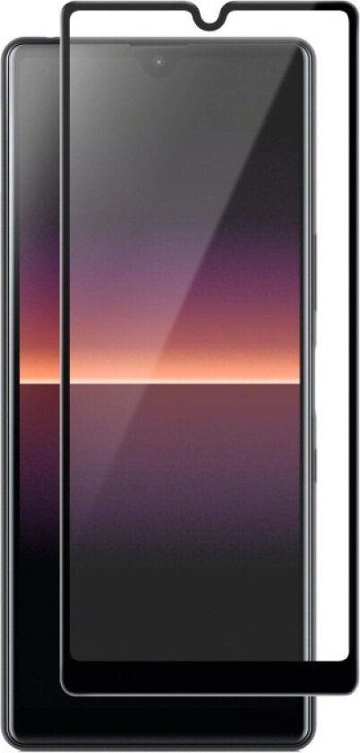 panzer Xperia L4, Full-Fit Glass, black