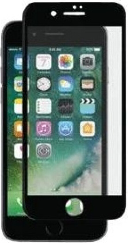 panzer iPhone 8/7/6S Plus Full-Fit Glass black