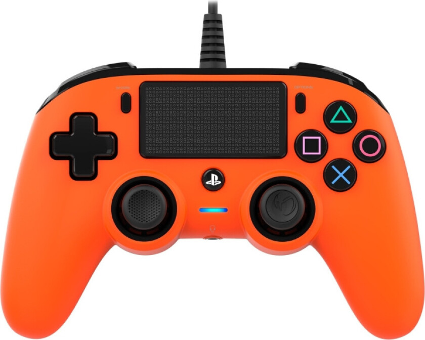 Wired Compact Controller Ps4 - Orange