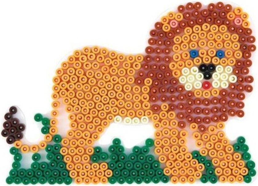 Ironing Beads Pegboard-Lion