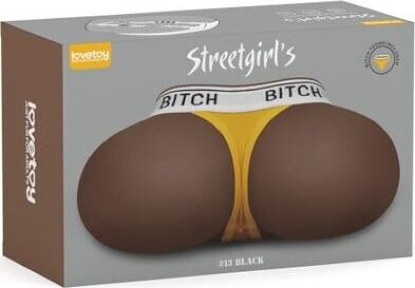 Lovetoy Streetgirl 13 Brown Løsvagina