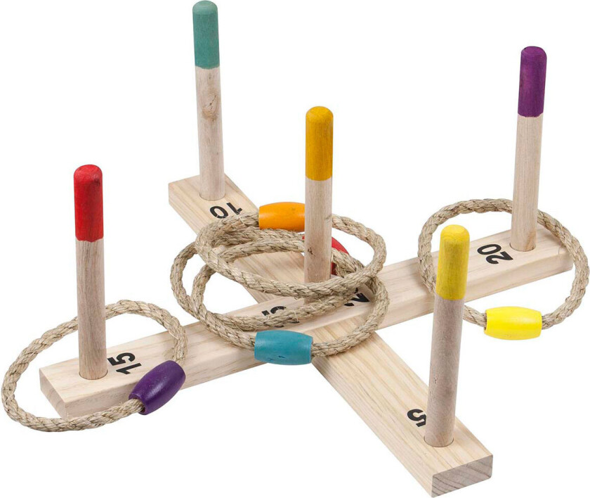 HAPPY SUMMER - Ring Toss Game Wood (302128)