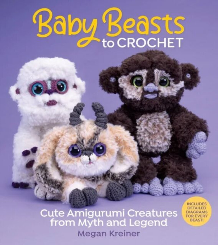 Baby Beasts to Crochet av Megan Kreiner