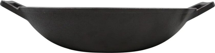 Wokpanne Ø36 cm Støpejern-svart