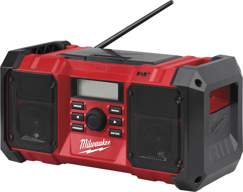 M18 JSR DAB+-0 Radio uten batteri og lader