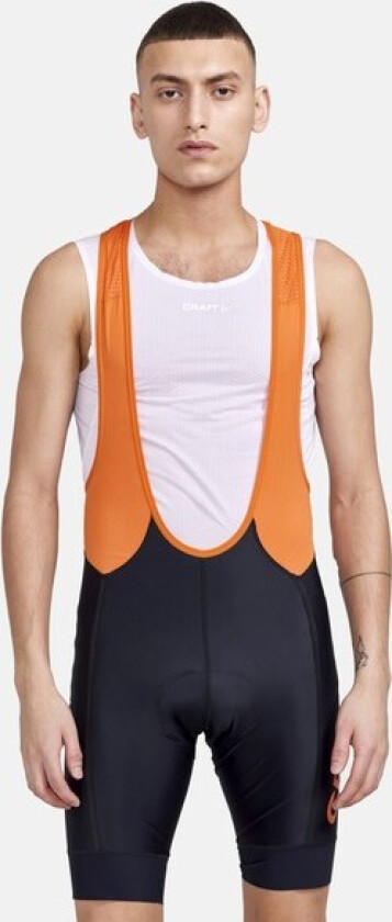 Adv Endur Bib Shorts M, Black-Crackle, S,  Sykkelbukser