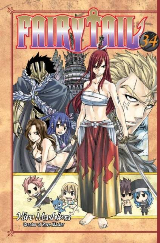 Fairy Tail 34 av Hiro Mashima