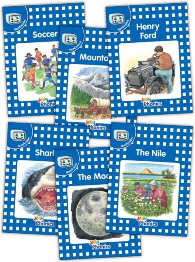 Jolly Phonics Readers, Nonfiction, Level 4 av Sara Wernham