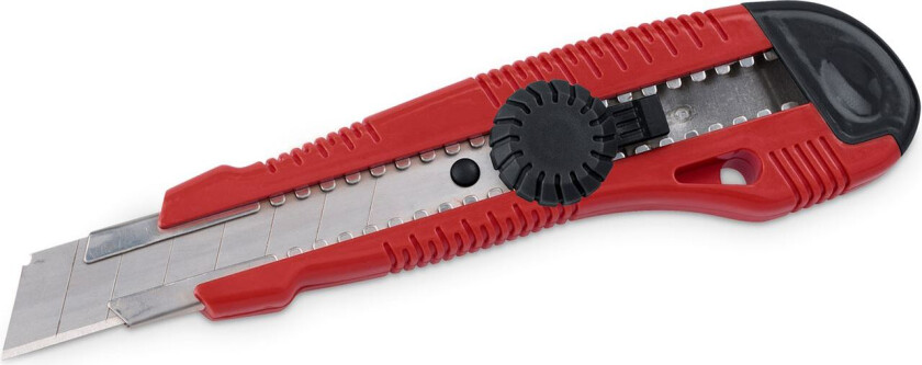 Hobbykniv 18 mm med skrulås, knekk av