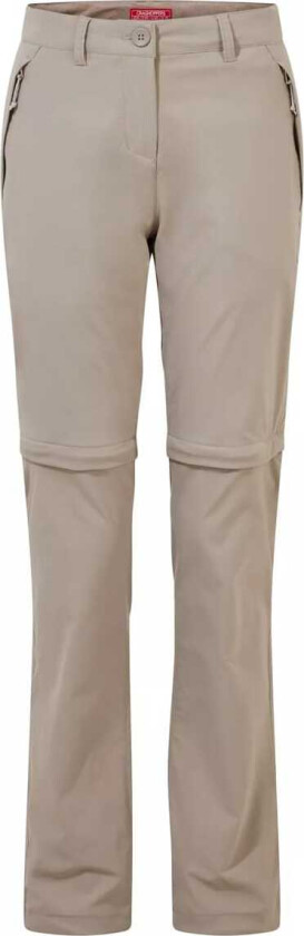 Women's Nosilife Pro Convertible Trousers Long 16, Mushroom