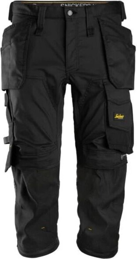 Snickers Workwear Piratbukse 6142 Sort Str: 46