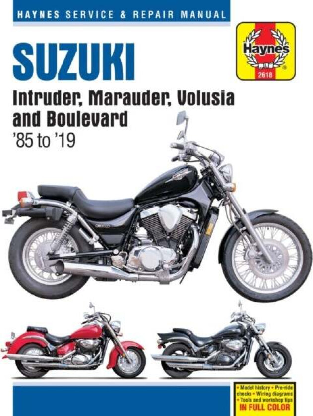 Suzuki Intruder, Marauder, Volusia & Boulevard av Haynes Publishing