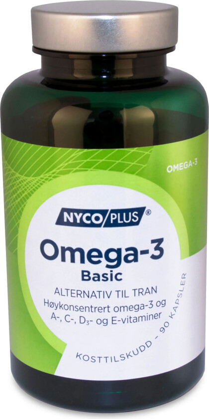 Omega-3 Basic, 90 kapsler