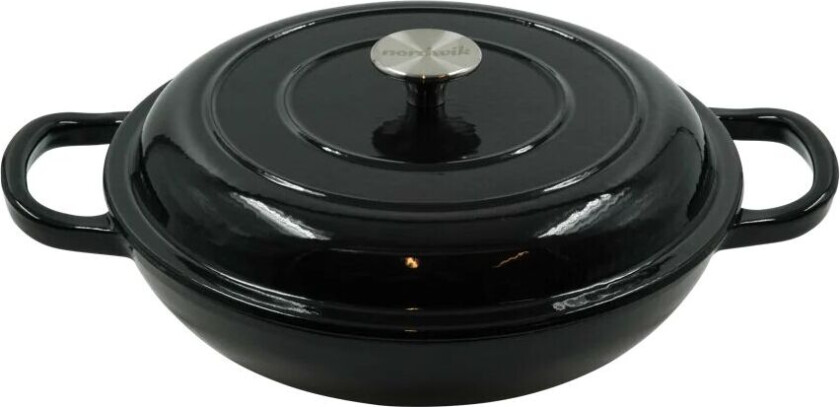 Buffégryte 2 l Støpejern-svart