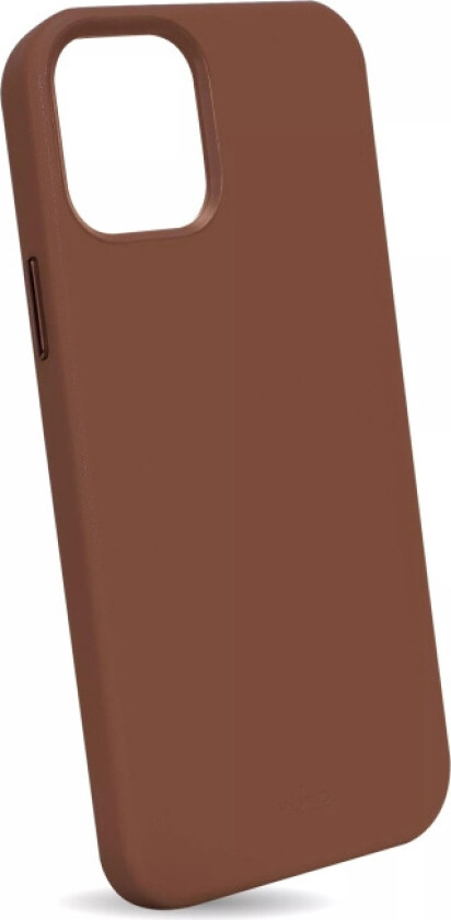 Puro iPhone 13 SKY Cover Leather Look, Brown