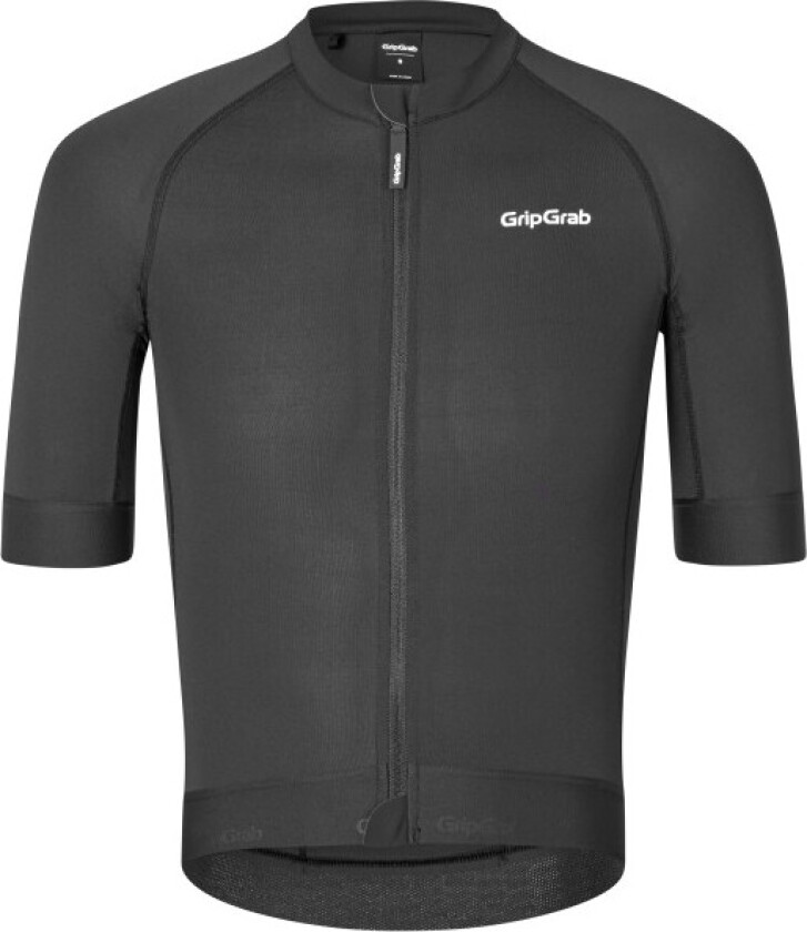 Gripgrab Men's Pace Short Sleeve Jersey Black L, Black