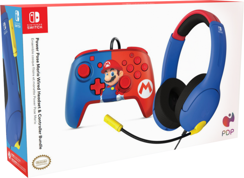 Mario bundle - Airlite Headset&Mario Power Pose Controller