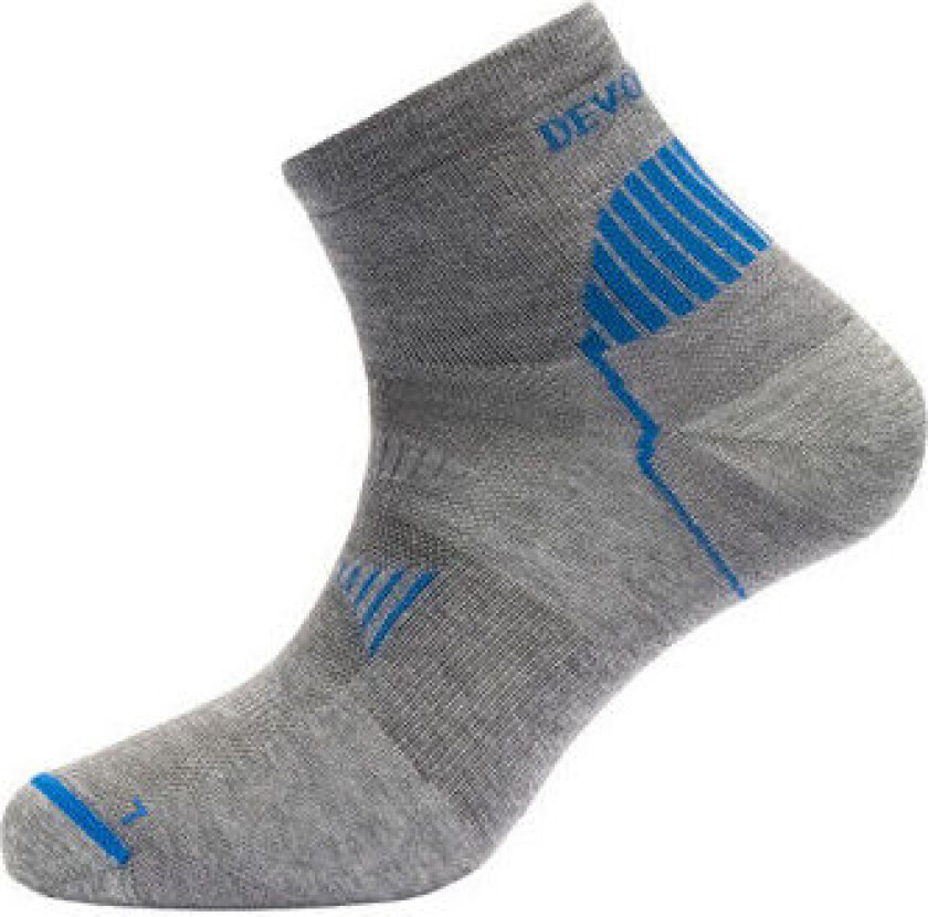 Running Ankle Sock 35-37, Grey Melange