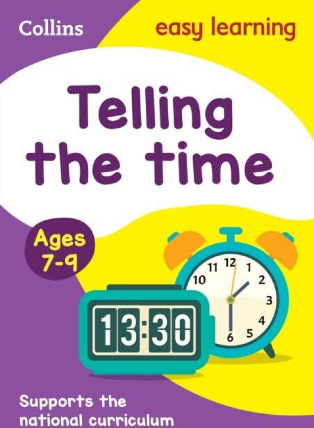 Telling the Time Ages 7-9 av Collins Easy Learning