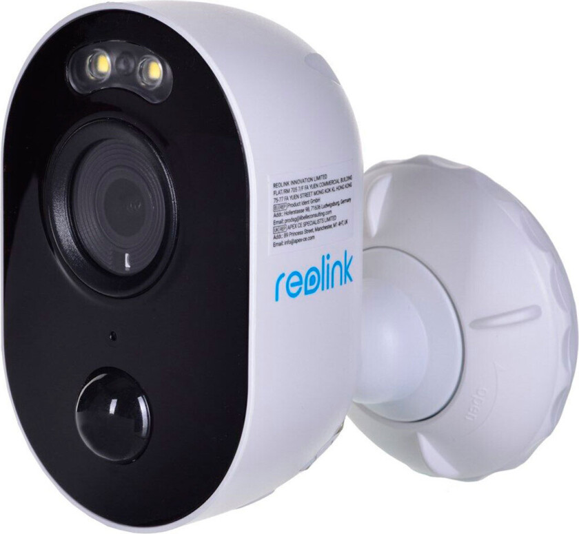 Lumus Outdoor Wifi Security Camera W/ Spotlight