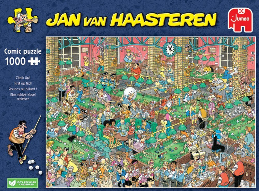 Puzzle Jan van Haasteren - Chalk up! (1000 pcs)