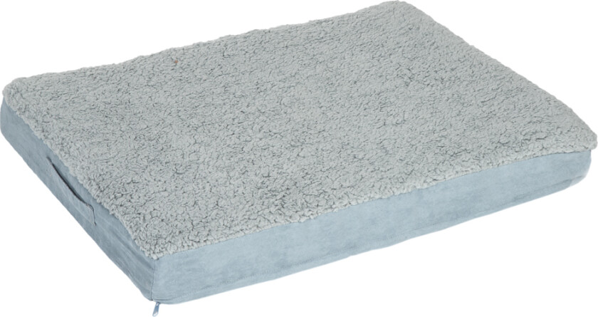Bilde av Firkantet Hundeseng Memory, Grå - L 72 x B 50 x H 9,5 cm