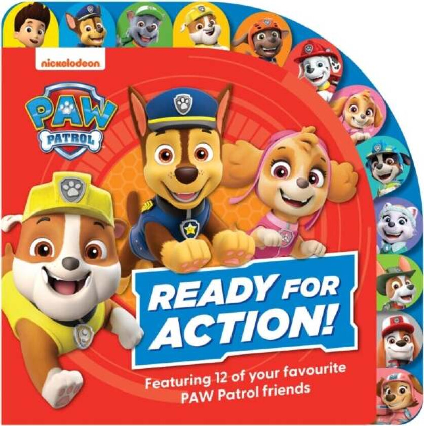PAW Patrol Ready for Action! Tabbed Board Book av Paw Patrol