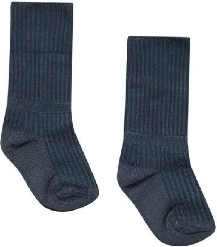 - Sokker i Bambus Ombre Blue