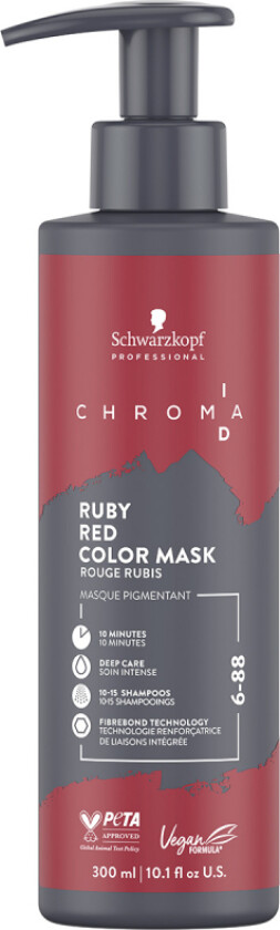 Chroma ID Bonding Color Mask Ruby Red 6-88 (300 ml)