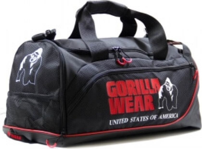 Jerome Gym Bag, Black/Red