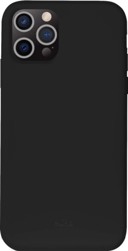 iPhone 13 Pro Icon Silikone Bakdeksel - Svart