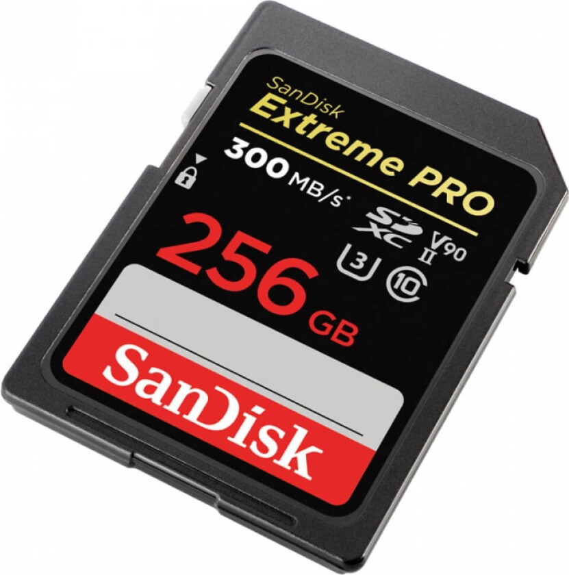 Extreme Pro - Flashminnekort - 256 GB - UHS-II U3 / Class10 - SDXC UHS-II