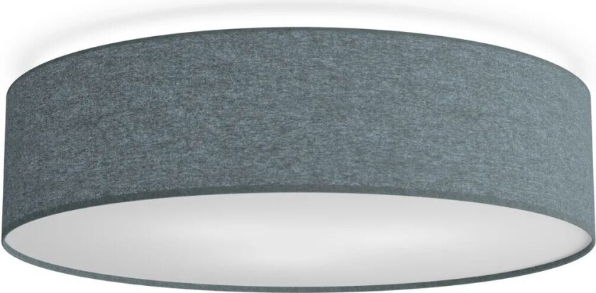 Soft takplafond Ø 60 cm Blå ull