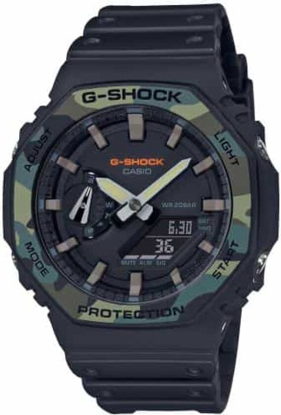 G-Shock Ga-2110su Svart/kamo Svart/Kamo unisex