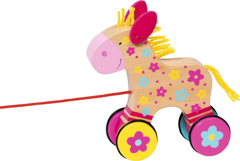 GOKI - Horse, pull-along animal Clahra, Susibelle - (54944)