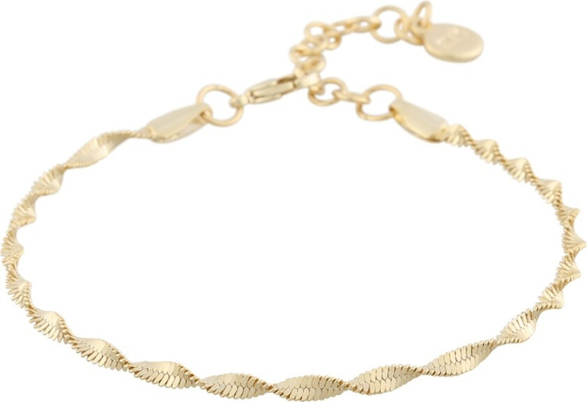 Snö Of Sweden Lisbon Bracelet Plain Gold Onesize