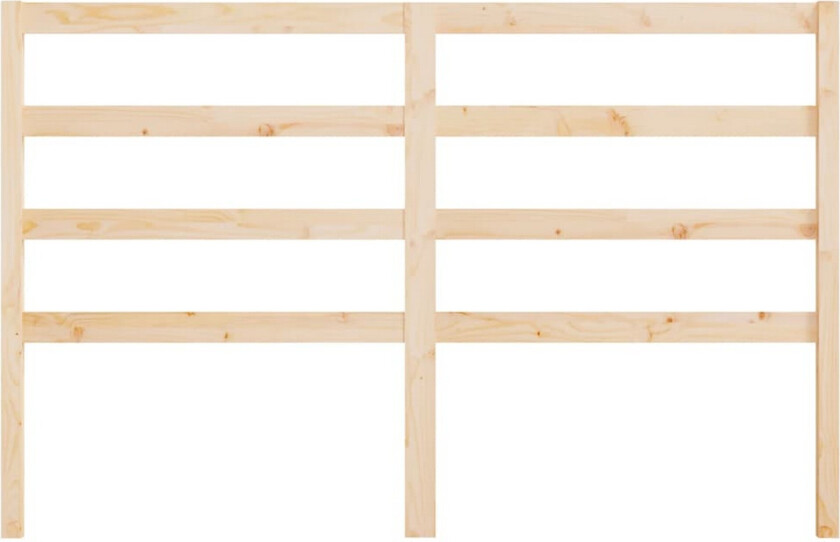 Sengegavl 141x4x100 cm heltre furu