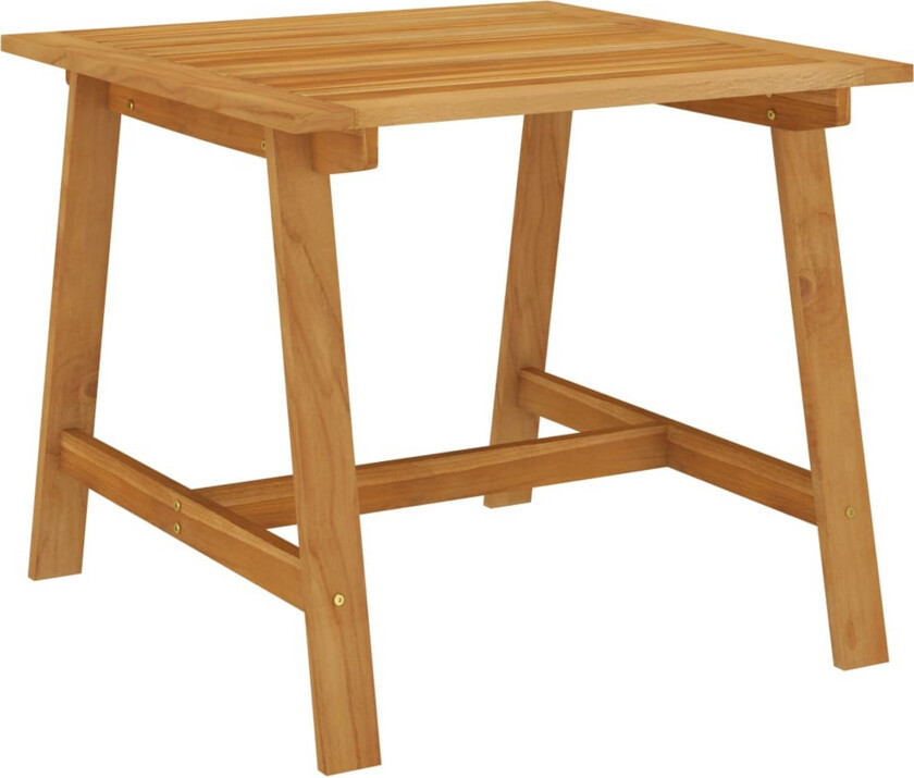 Utendørs spisebord 88x88x74 cm heltre akasie