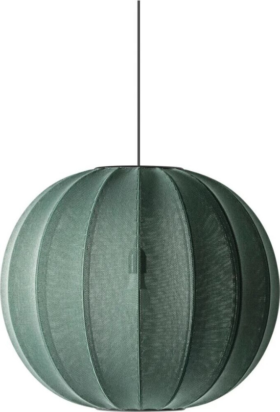 Bilde av Made By Hand Knit-Wit 60 Round pendel Tweed green