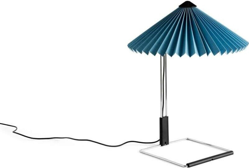 Matin table bordlampe Ø 30 cm Placid blue-steel