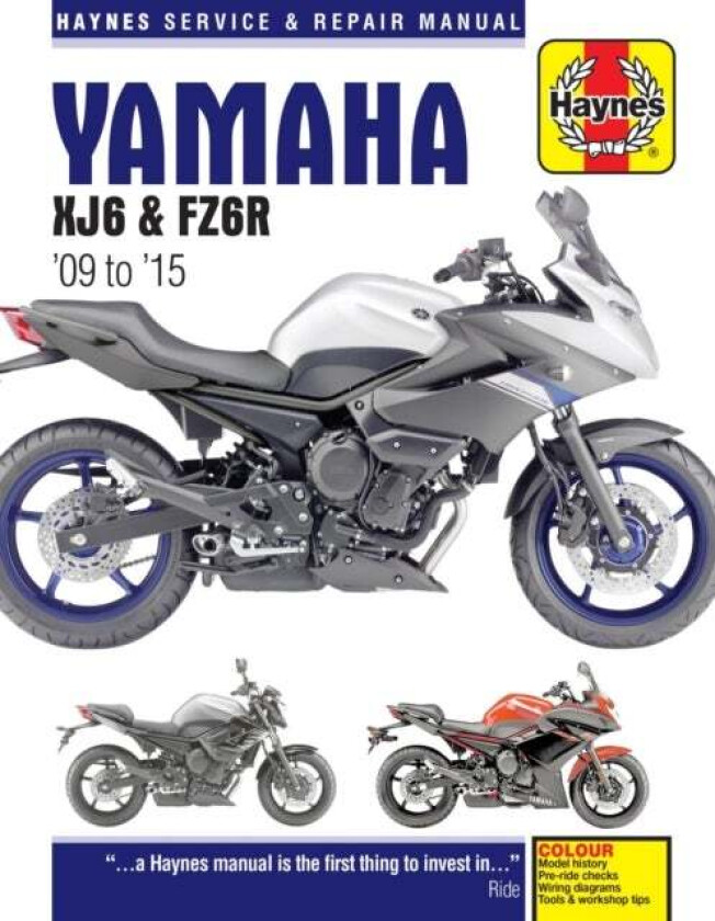 Yamaha XJ6 & FZ6R (2009-2015) Haynes Repair Manual av Matthew Coombs