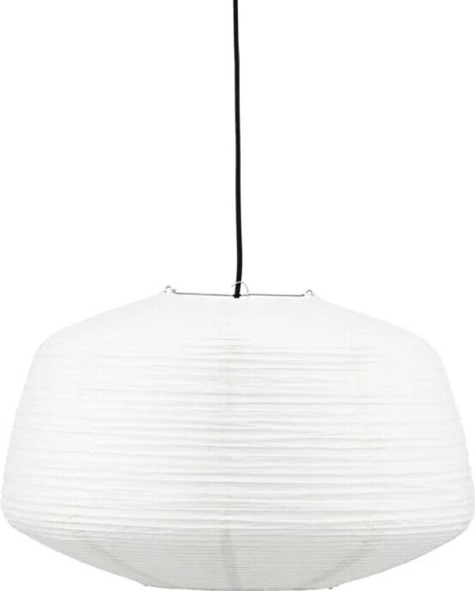 Bidar lampeskjerm Ø50 cm Hvit