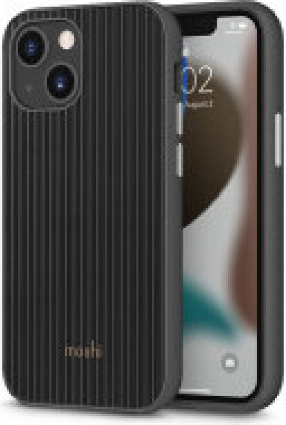 Arx - Baksidedeksel for mobiltelefon - MagSafe-samsvar - polymer - mirage black - for Apple iPhone 13 mini