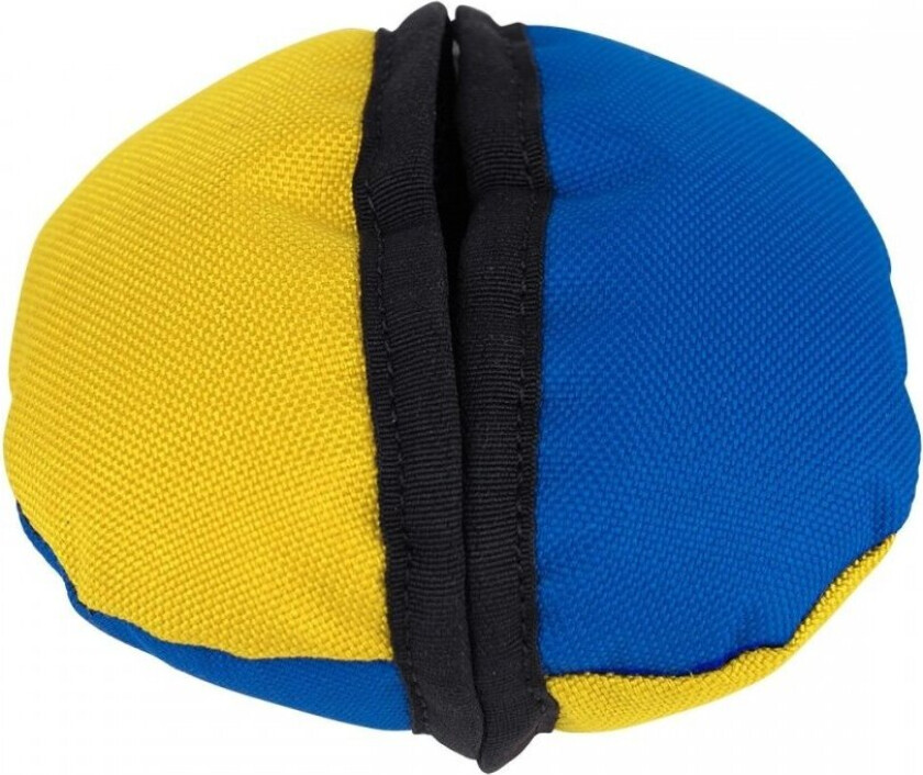 The Clam Hundeball med Lomme (Blå/Gul)