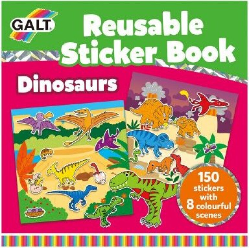 - Reusable Sticker Book - Dinosaurs (55-1005101)