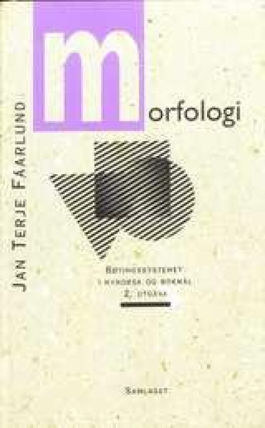 Morfologi av Jan Terje Faarlund