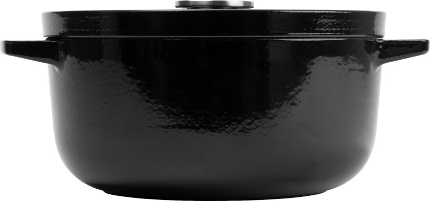 Støpejernsgryte 22 cm/3,3 liter, onyx black