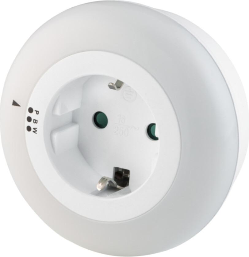 AIRAM Nattlys Florida 9 LED, 3 farger + skumringsrelé