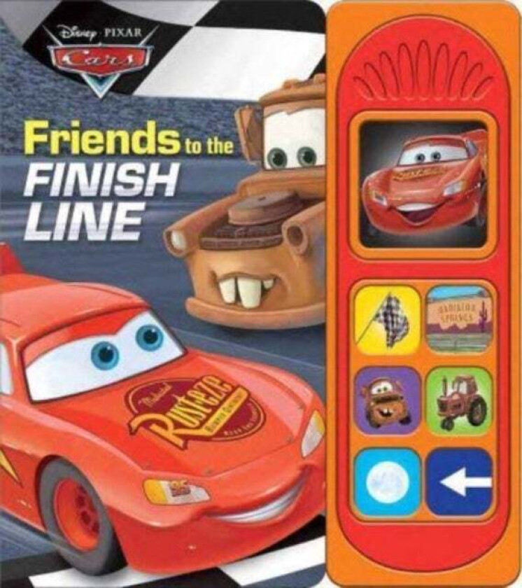 Disney Pixar Cars Little Sound Book  Friends To Finish Line av P I Kids